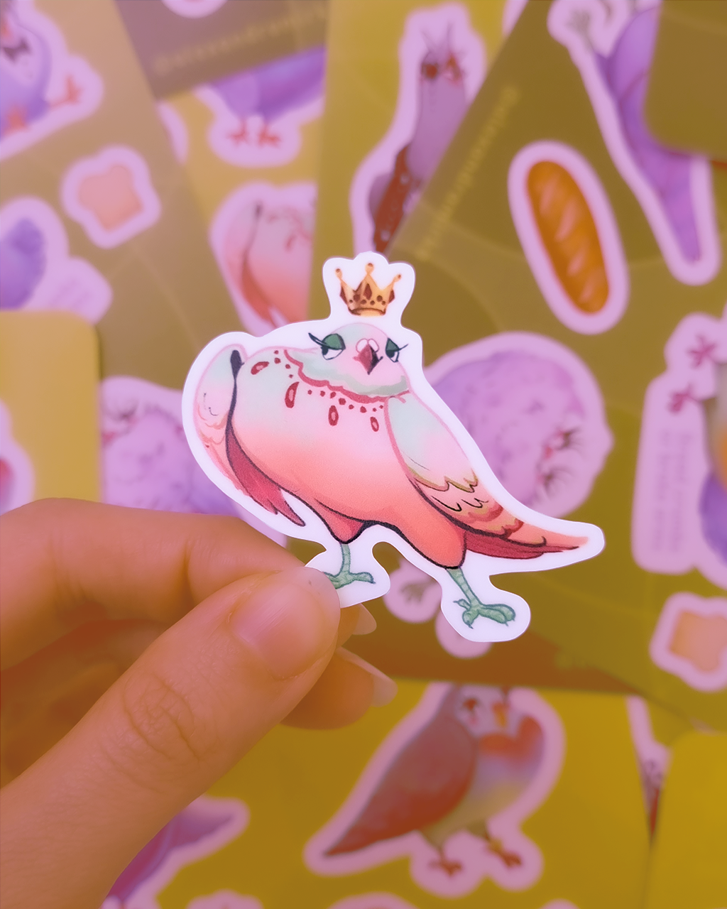 Bread Gurls Sticker Sheet