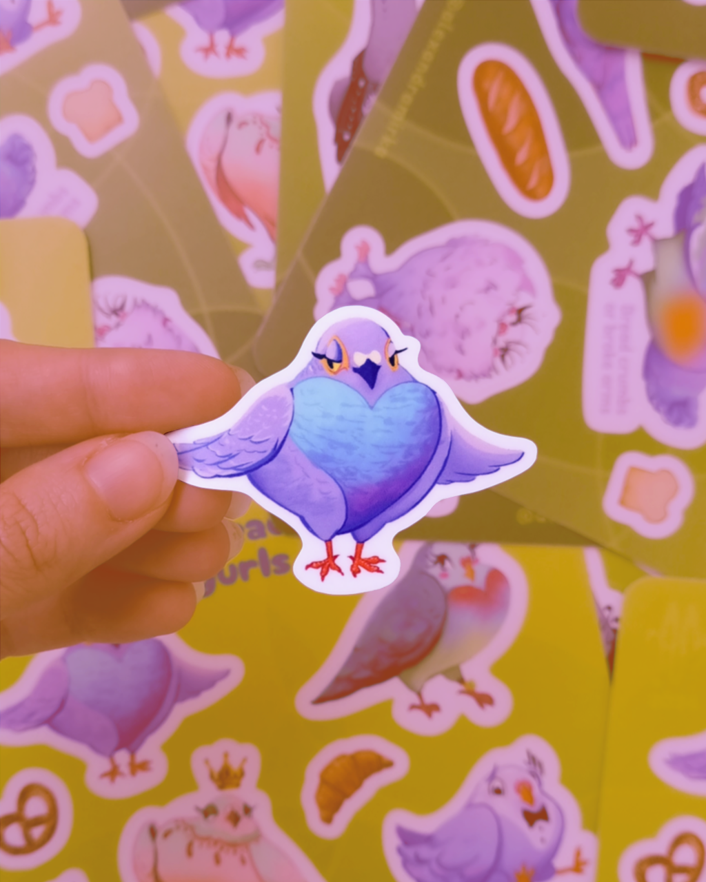 Bread Gurls Sticker Sheet