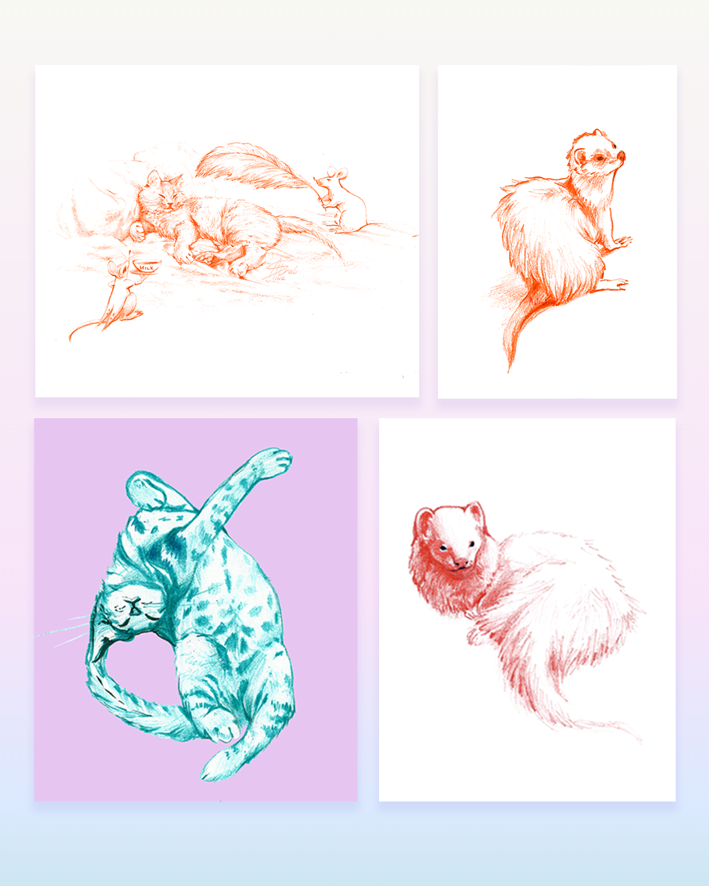 Custom pet portraits