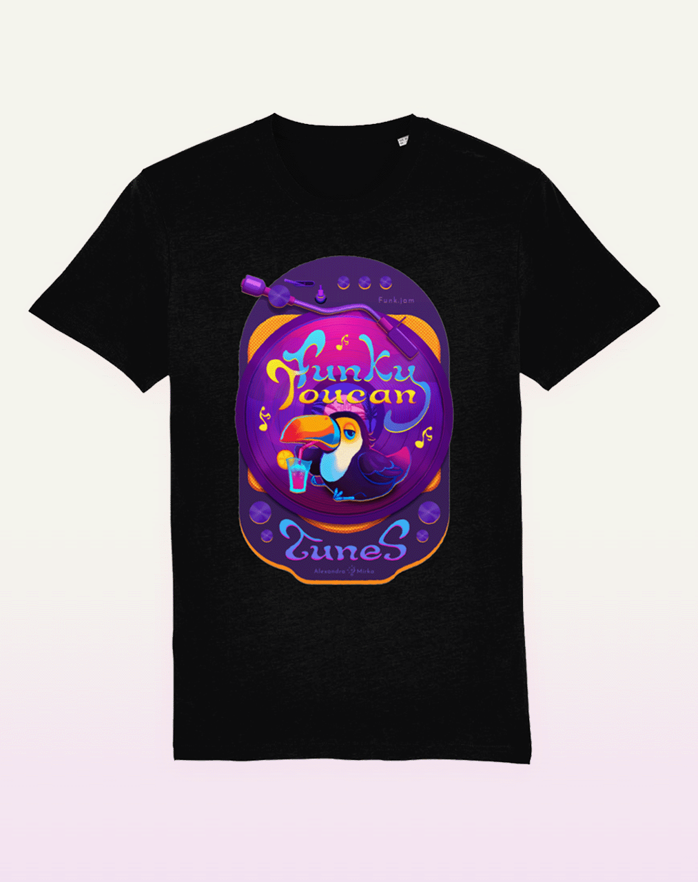 Funky Toucan Tunes T-shirt