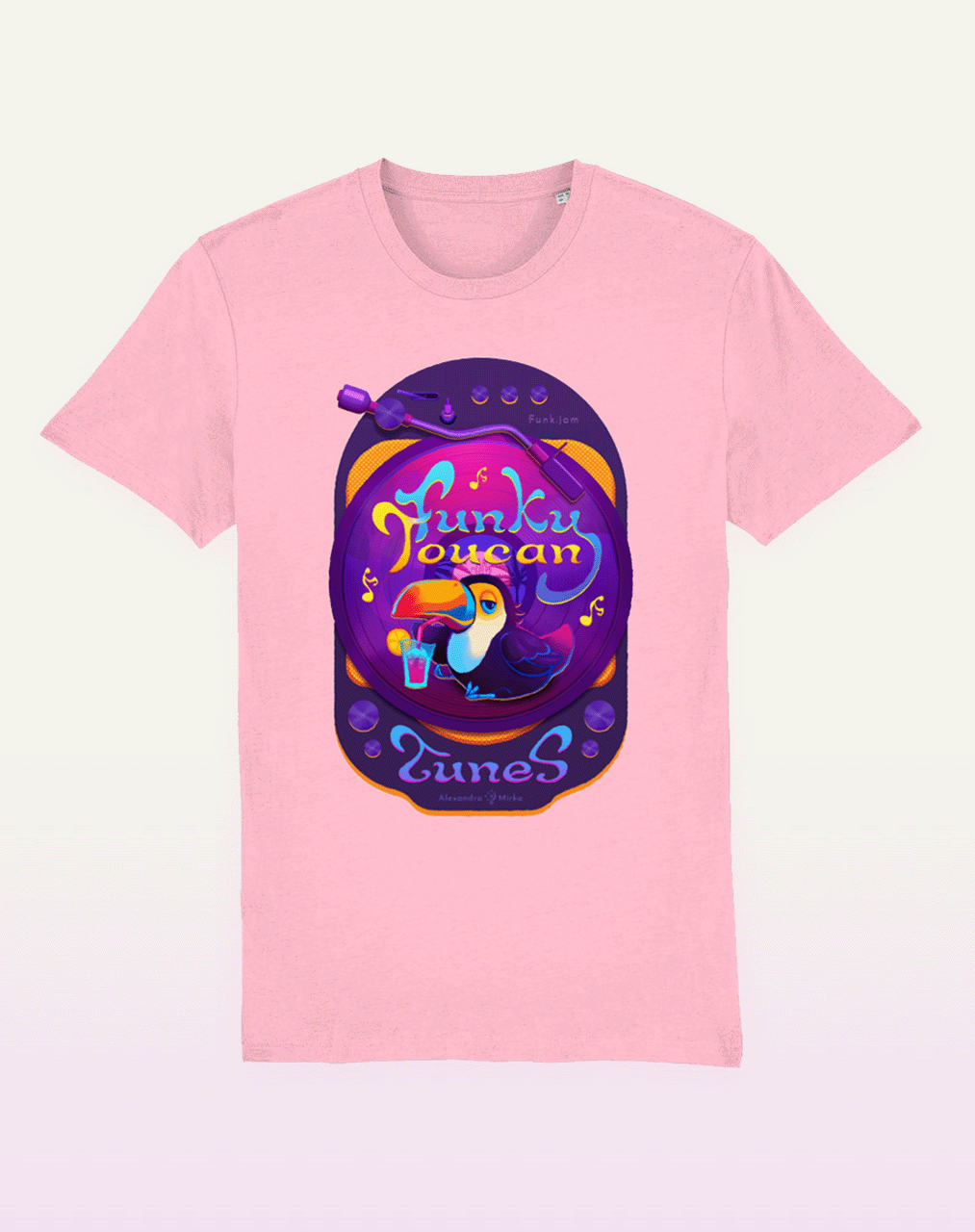 Funky Toucan Tunes T-shirt