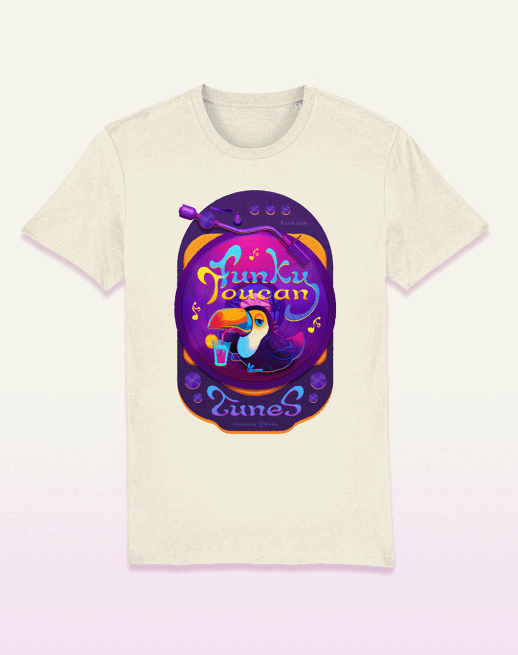 Funky Toucan Tunes T-shirt
