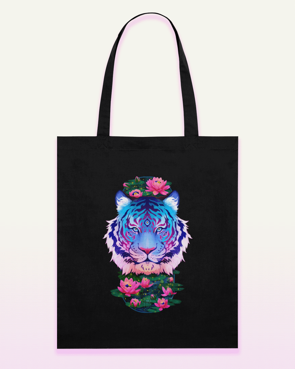 Hush Tiger Tote Bag