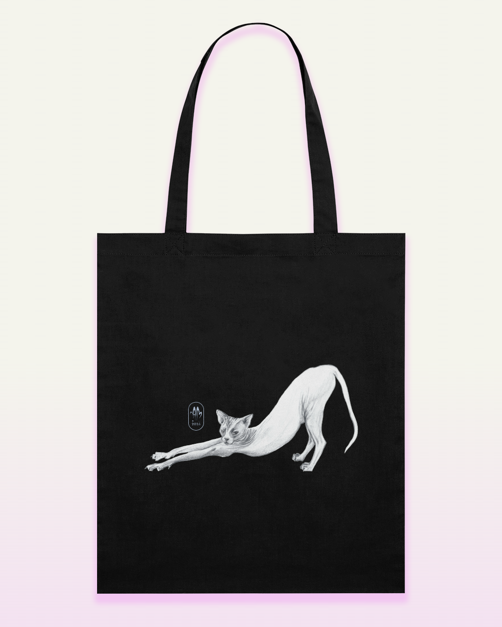 Strike a Pose Cat Tote Bag