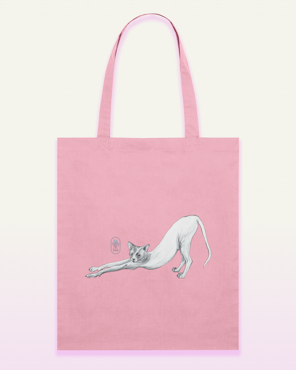 Strike a Pose Cat Tote Bag