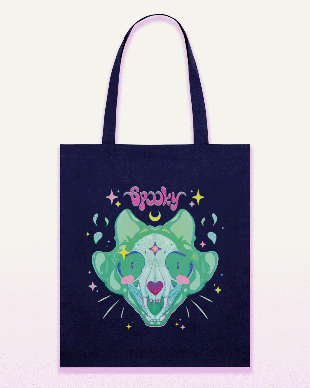 Spooky Kitty Tote Bag