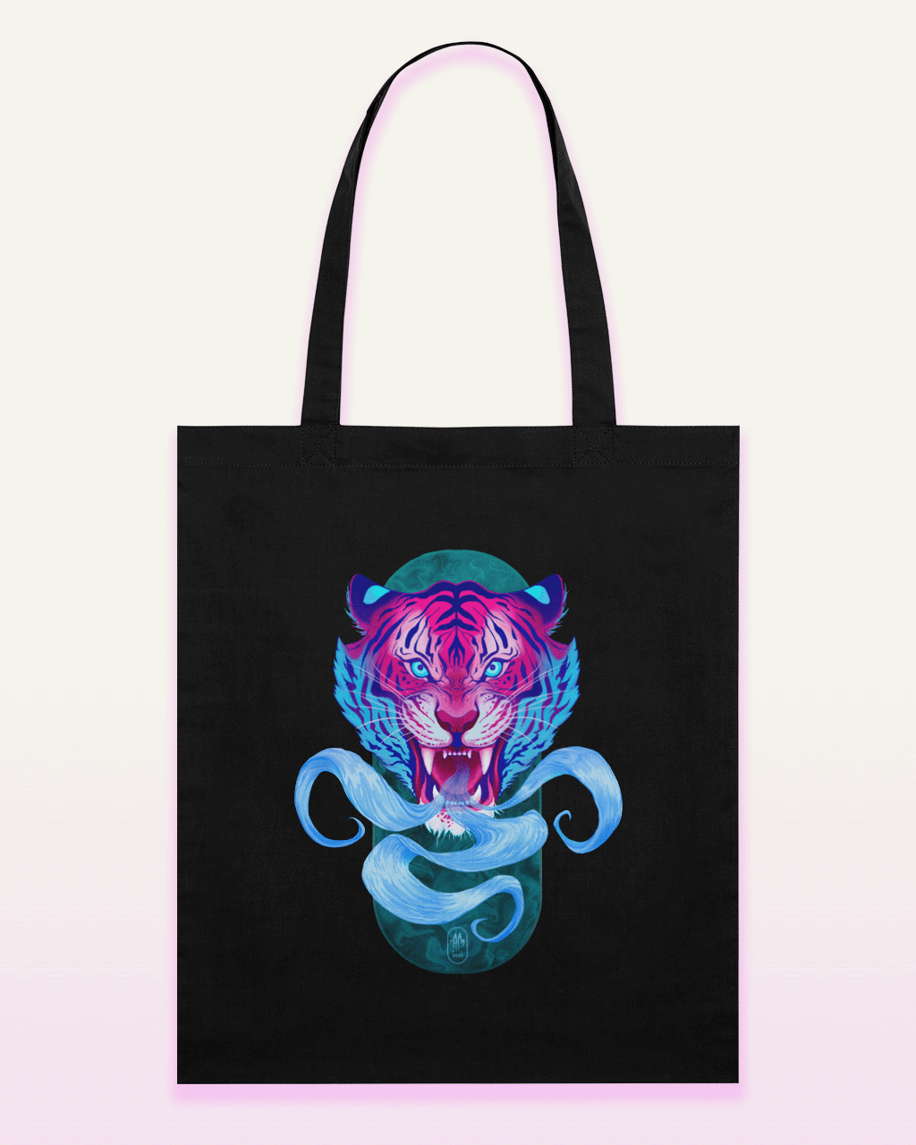 Tempest Tiger Tote Bag