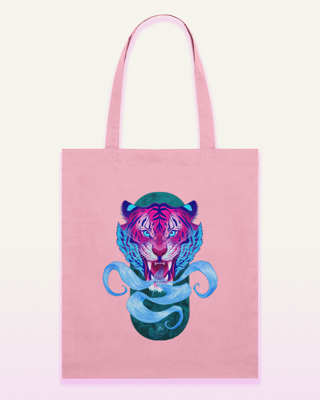 Tempest Tiger Tote Bag