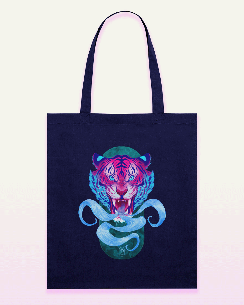 Tempest Tiger Tote Bag