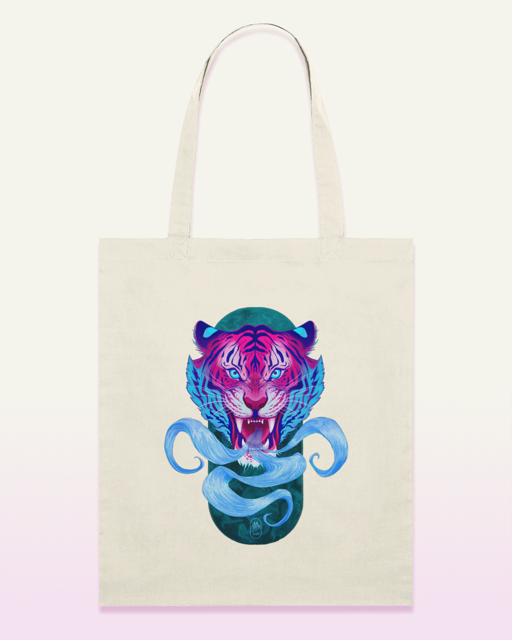 Tempest Tiger Tote Bag