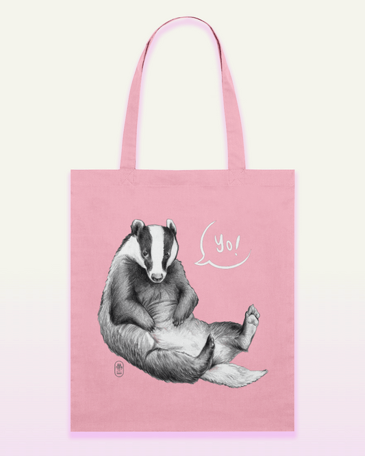 Badger Buddy Tote Bag