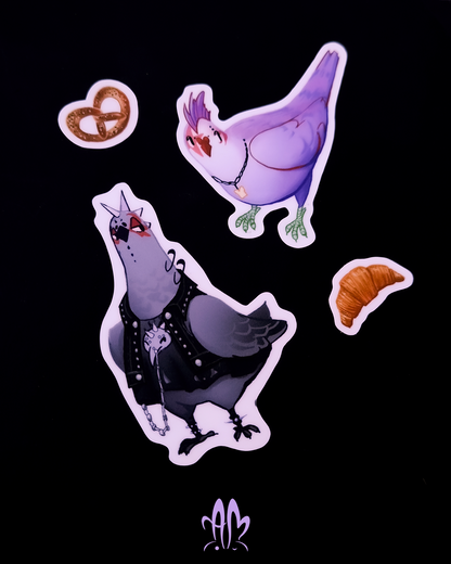 Bread Gurls Sticker Sheet