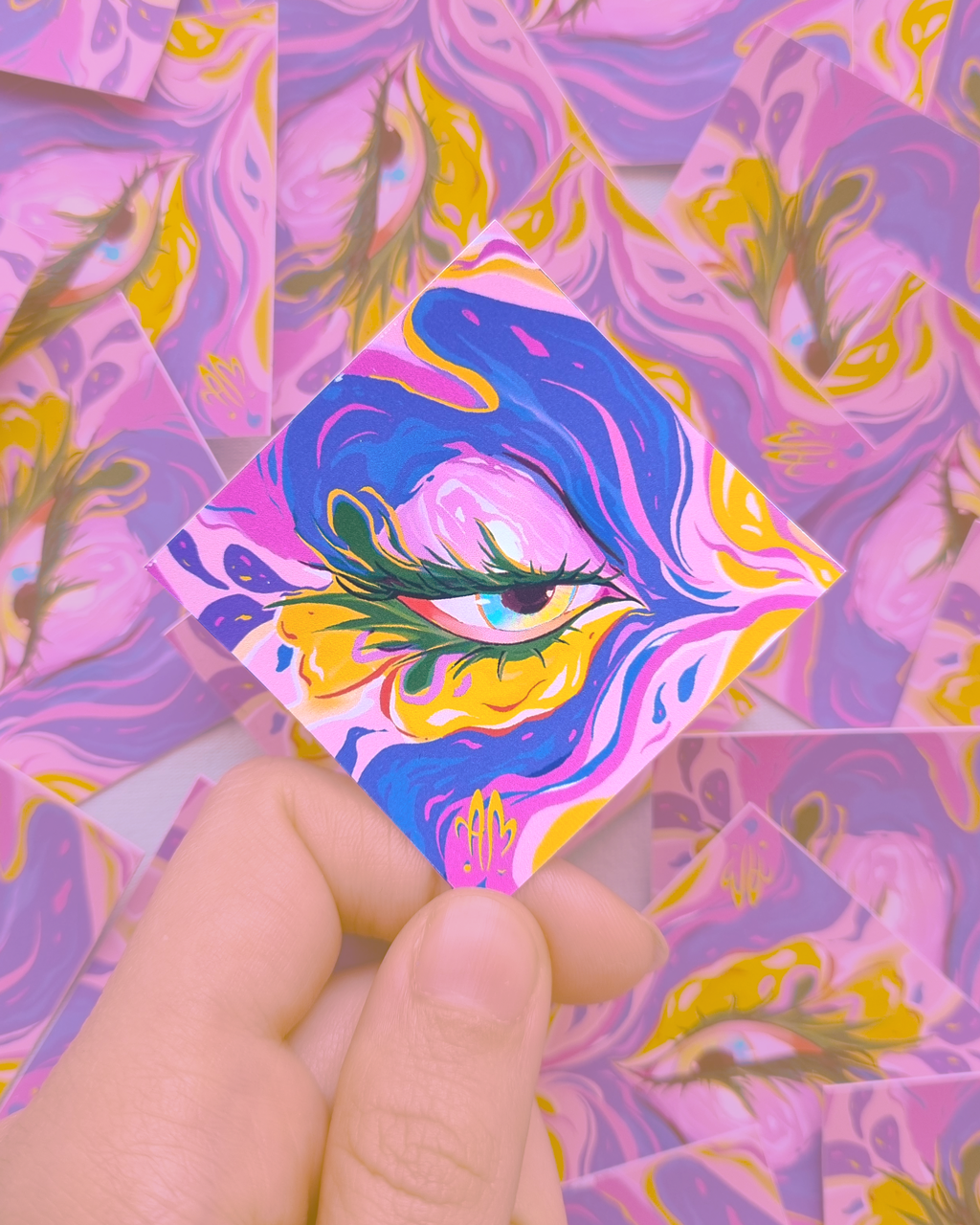 Morning Eye Sticker