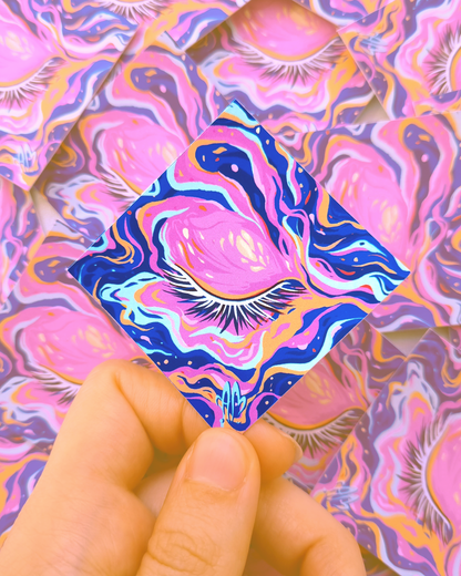 Night Eye Sticker