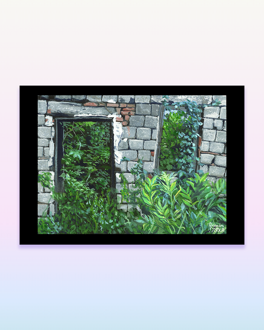 Fairy Ruins Art Print