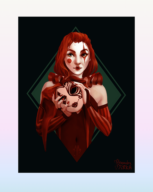 Mask Girl | Art Print [30x40]