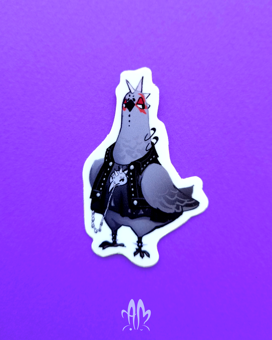 Punk Pigeon Sticker