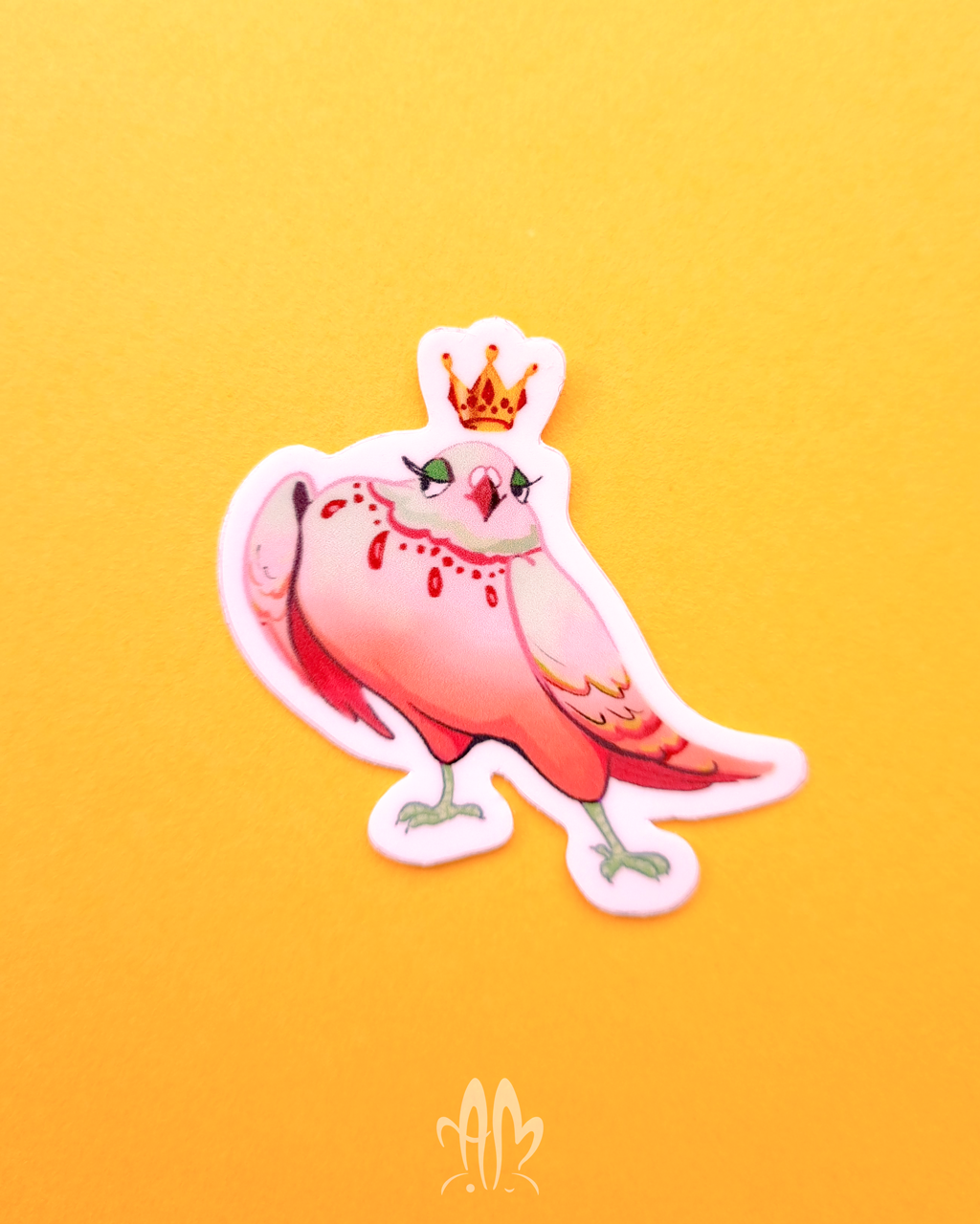 Queenie Pigeon Sticker