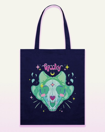 Spooky Kitty Tote Bag