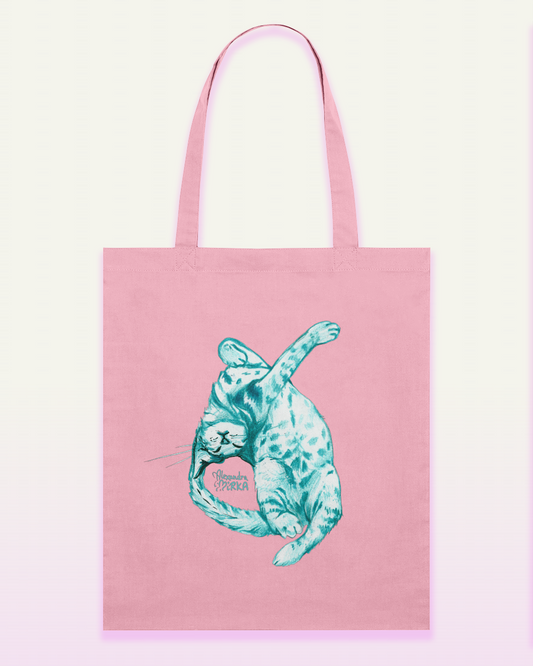 Good Morning Cat Tote Bag