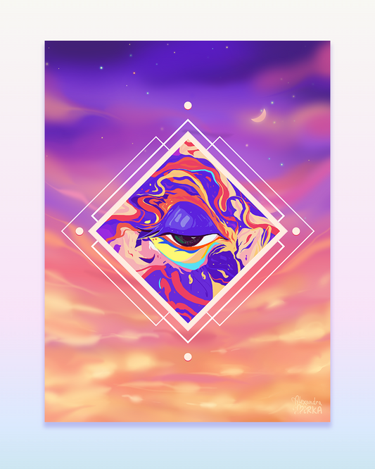 Venus - Evening Eye | Art Print [30x40]