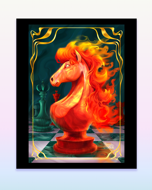 Year of the Fire Horse | Art Print [40x50]